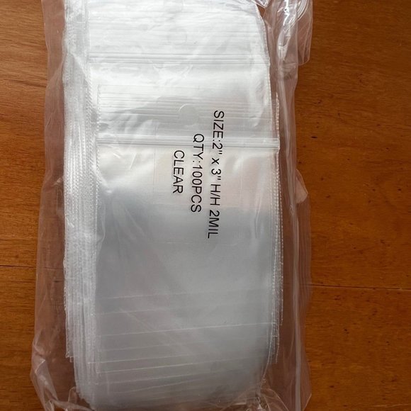 650+ cello bags 2x3 inch with hang hole - Picture 2 of 4